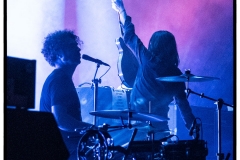 Brent DeBoer and Courtney Taylor-Taylor of The Dandy Warhols at L'Olympia Paris by Clemens Mitscher Rock & Roll Fine Arts