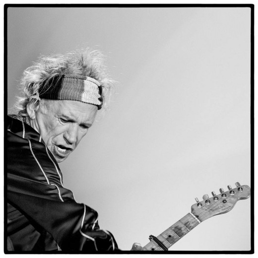 Keith Richards © Clemens Mitscher / VG Bild-Kunst Bonn