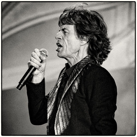 Mick Jagger © Clemens Mitscher / VG Bild-Kunst Bonn