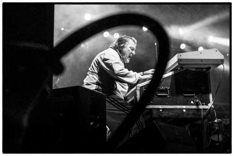 Legendary keyboard player Brian Auger © Clemens Mitscher Rock & Roll Fine Arts