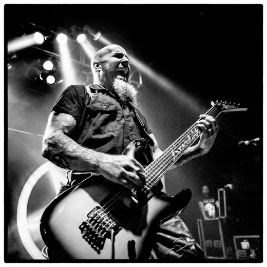 Scott Ian of Anthrax © Clemens Mitscher Rock & Roll Fine Arts