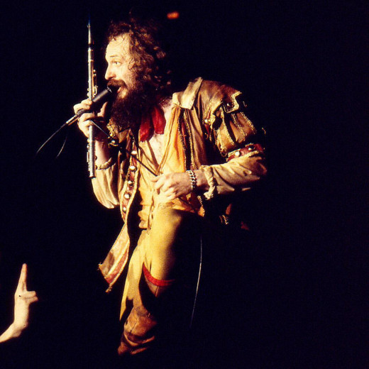 Ian Anderson of Jethro Tull by Clemens Mitscher. This was shot march 25, 1980. #iananderson #jethrotull Jethro Tull. Photography is art. Copyright holder for this art work: © Clemens Mitscher / VG Bild-Kunst, Bonn.