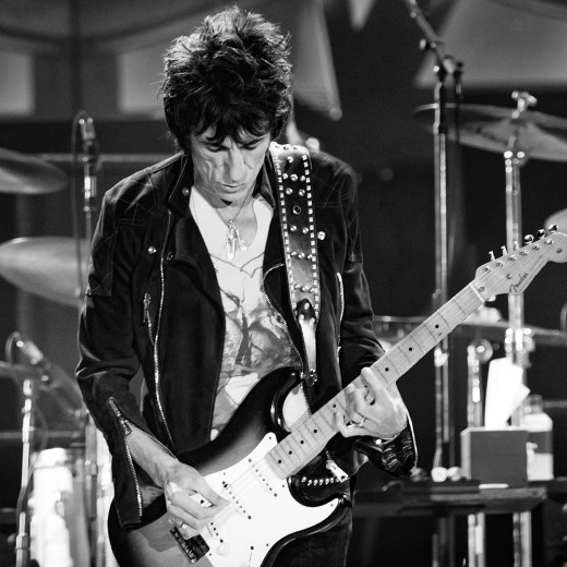 Ronnie Wood of The Rolling Stones by Clemens Mitscher Photography is art. Copyright holder for this art work: © Clemens Mitscher / VG Bild-Kunst, Bonn.