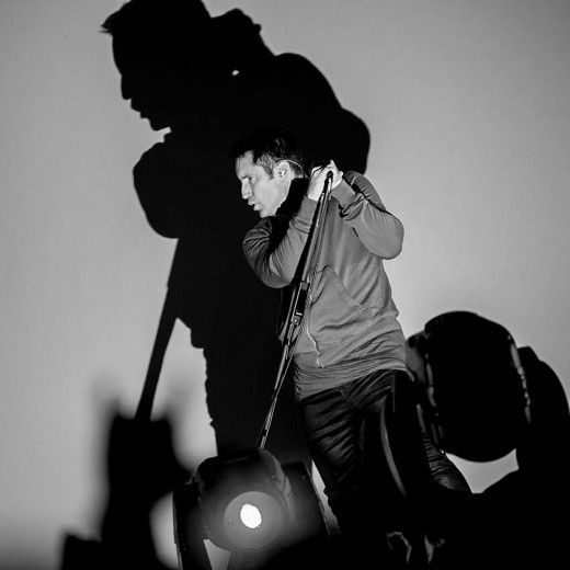 Trent Reznor of Nine Inch Nails © Clemens Mitscher Rock & Roll Fine Arts