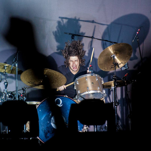 Ilan Rubin - Nine Inch Nails drummer by Clemens Mitscher Photography is art. Copyright holder for this art work: © Clemens Mitscher / VG Bild-Kunst, Bonn.