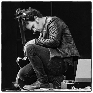One more: Robert Levon Been of Black Rebel Motorcycle Club (Official Page) © Clemens Mitscher Rock & Roll Fine Arts
