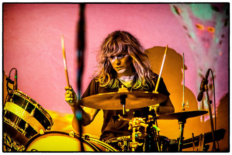 Stephanie Bailey of The Black Angels at LEVITATION 2016 © Clemens Mitscher Rock & Roll Fine Arts