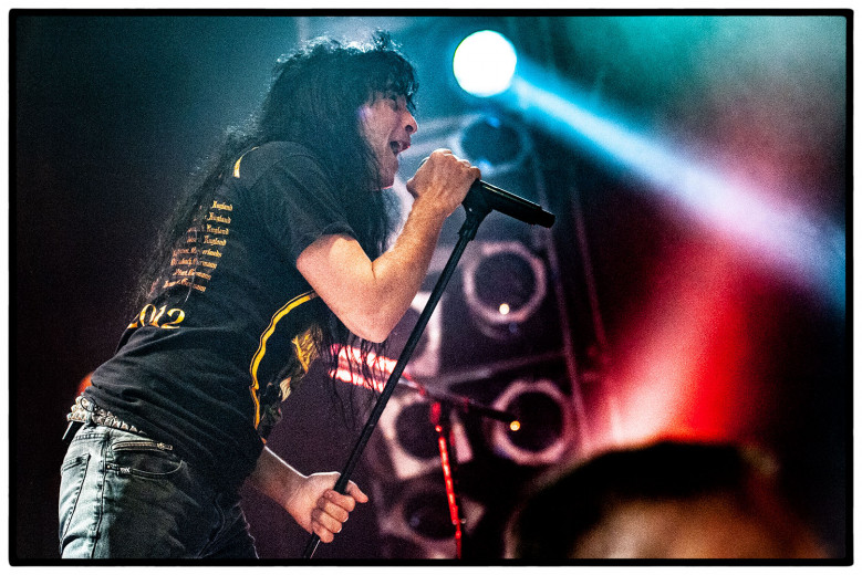 Joey Belladonna of Thrash Metal Band Anthrax © Clemens Mitscher Rock & Roll Fine Arts