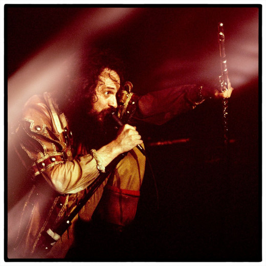 Ian Anderson of Jethro Tull (Tour 1980) © Clemens Mitscher Rock & Roll Fine Arts