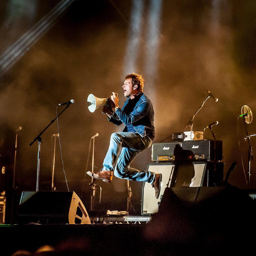 "You want more, we're going to give you more" Damon Albarn from Blur by Clemens Mitscher #blur #damonalbarn Photography is art. Copyright holder for this art work: © Clemens Mitscher / VG Bild-Kunst, Bonn.