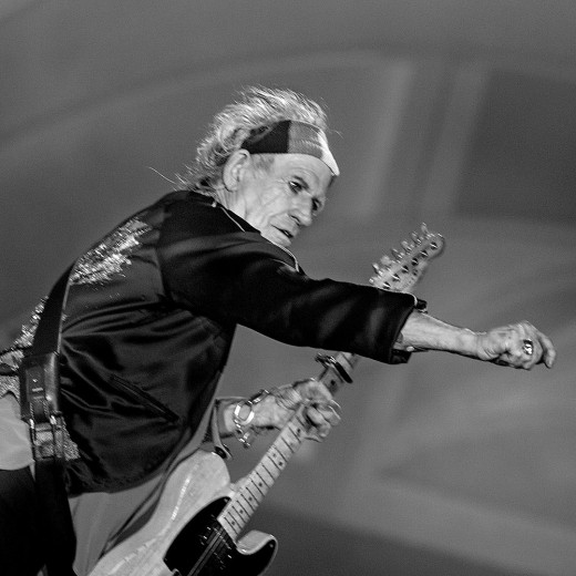 Keith Richards of the The Rolling Stones by Clemens Mitscher Photography is art. Copyright holder for this art work: © Clemens Mitscher / VG Bild-Kunst, Bonn.