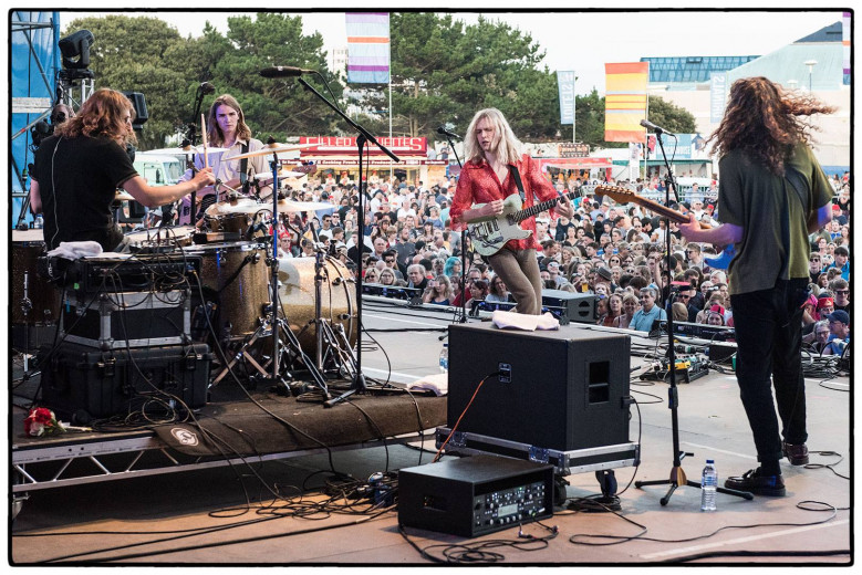 Reading based Indie Rock Band Sundara Karma at Victorious Festival © Clemens Mitscher Rock & Roll Fine Arts