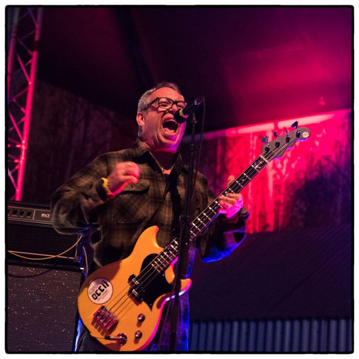 Living embodiment of the punk rock spirit mike watt as member of Il Sogno Del Marinaio at Liverpool International Festival Of Psychedelia 2017 © Clemens Mitscher Rock & Roll Fine Arts © Clemens Mitscher Rock & Roll Fine Arts