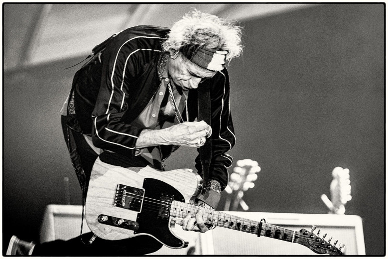 Keith Richards of The Rolling Stones © Clemens Mitscher Rock & Roll Fine Arts