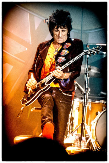 Ronnie Wood of The Rolling Stones © Clemens Mitscher Rock & Roll Fine Arts