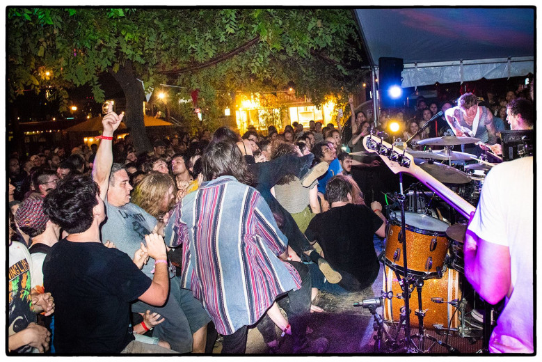 Thee Oh Sees final show at Hotel Vegas LEVITATION © Clemens Mitscher Rock & Roll Fine Arts
