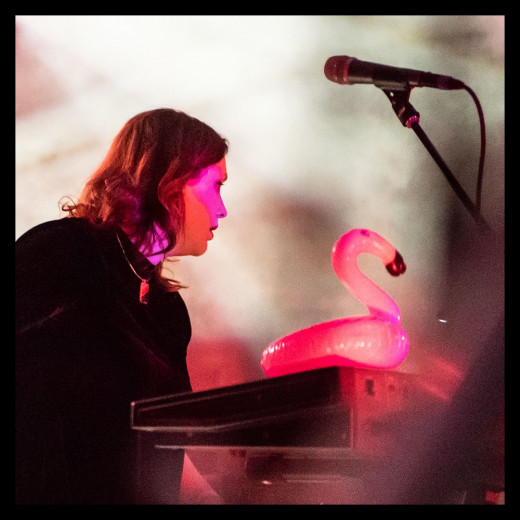 Rachel Goswell of Slowdive(band) at Stubb's Austin LEVITATION © Clemens Mitscher Rock & Roll Fine Arts