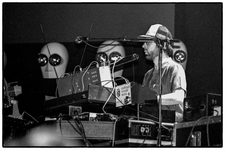 Manfred Mann of  Manfred Mann`s Earth Band "Somewhere in Afrika" tour 1983 © Clemens Mitscher Rock & Roll Fine Arts