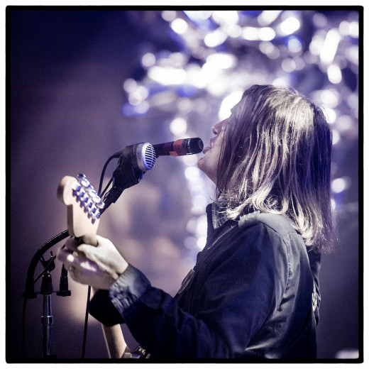 Courtney Taylor-Taylor of The Dandy Warhols at De Roma Clemens Mitscher Rock & Roll Fine Arts