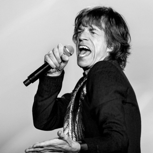 Mick Jagger of the The Rolling Stones by Clemens Mitscher Photography is art. Copyright holder for this art work: © Clemens Mitscher / VG Bild-Kunst, Bonn.