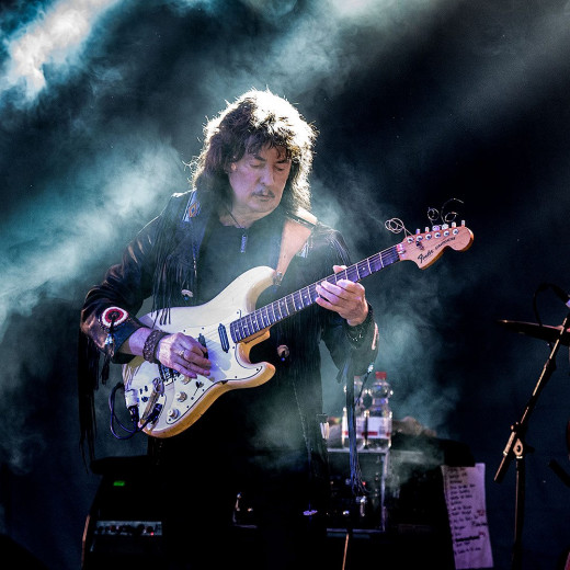 First Rainbow gig since 19 years. Ritchie Blackmore at Loreley Germany by Clemens Mitscher  Ritchie Blackmore Official Site Photography is art. Copyright holder for this art work: © Clemens Mitscher / VG Bild-Kunst, Bonn.