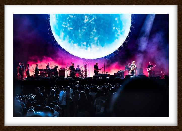 David Gilmour with band by Clemens Mitscher (135 x 90 cm) framed. Photography is art. Copyright holder for this art work: © Clemens Mitscher / VG Bild-Kunst, Bonn.