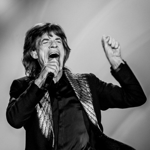 Mick Jagger of the The Rolling Stones by Clemens Mitscher Photography is art. Copyright holder for this art work: © Clemens Mitscher / VG Bild-Kunst, Bonn.