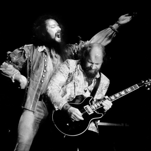 Ian Anderson and Martin Barre of Jethro Tull by Clemens Mitscher Photography is art. Copyright holder for this art work: © Clemens Mitscher / VG Bild-Kunst, Bonn.