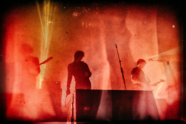 The Horrors at Liverpool International Festival Of Psychedelia by Clemens Mitscher Photography is art. Copyright holder for this art work: © Clemens Mitscher / VG Bild-Kunst, Bonn.