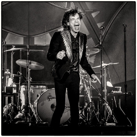 Mick Jagger of The Rolling Stones by Clemens Mitscher Rock & Roll Fine Arts Copyright holder for this art work: © Clemens Mitscher / VG Bild-Kunst, Bonn.