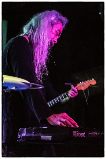 Higashi Hiroshi of Acid Mothers Temple Official at Empire Control Room & Garage LEVITATION © Clemens Mitscher Rock & Roll Fine Arts