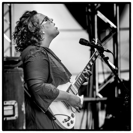 Looking back: Brittany Howard of Alabama Shakes at Haldern Pop by Clemens Mitscher @blackfootwhitefoot @alabama_shakes @haldernpop
