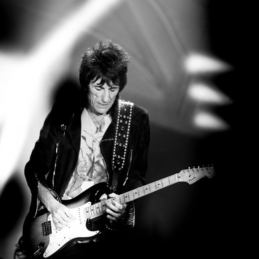 Ronnie Wood of The Rolling Stones BY Clemens Mitscher Photography is art. Copyright holder for this art work: © Clemens Mitscher / VG Bild-Kunst, Bonn.